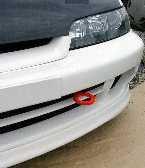 KAWAI WORKS FRONT TYPE FIXED TOW HOOK FOR HONDA INTEGRA DC2 DB8 HN0010-RFF-99 - Black Hawk Japan