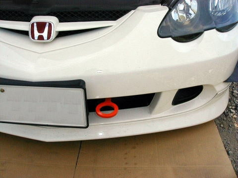 KAWAI WORKS FRONT TYPE FIXED TOW HOOK FOR HONDA INTEGRA DC5 HN0520-RFF-99 - Black Hawk Japan