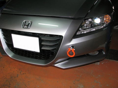 KAWAI WORKS FRONT TYPE FOLDABLE TOW HOOK FOR HONDA CR-Z ZF1 HN0830-RFF-88