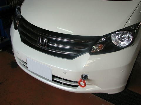 KAWAI WORKS FRONT TYPE FOLDABLE TOW HOOK FOR HONDA FREED GB3 4 HN0810-RFF-88