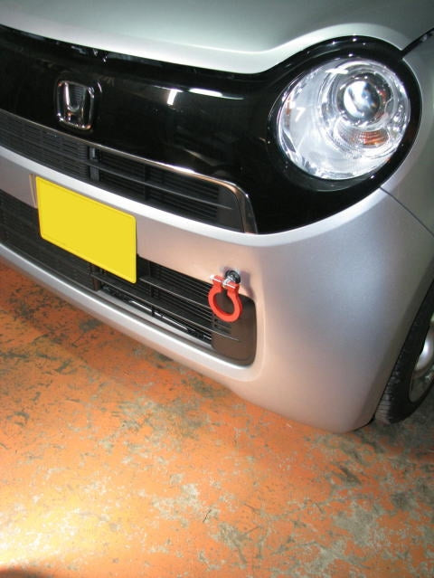 KAWAI WORKS FRONT TYPE FOLDABLE TOW HOOK FOR HONDA N-ONE JG3 HN0870-RFF-88