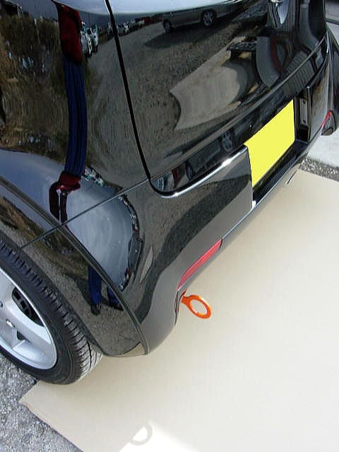 KAWAI WORKS REAR TYPE FIXED TOW HOOK FOR SUBARU R2 RC1 RC2 SU0120-RFR-99