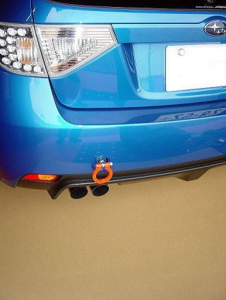 KAWAI WORKS REAR TYPE FOLDABLE TOW HOOK FOR SUBARU IMPREZA GRB SU0140-RFR-88