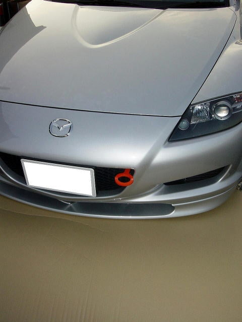KAWAI WORKS FRONT TYPE FIXED TOW HOOK FOR MAZDA RX-8 SE3P M C FRONT MA0370-RFF-99