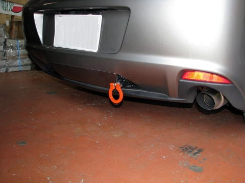 KAWAI WORKS REAR TYPE FOLDABLE TOW HOOK FOR MAZDA RX-8 SE3P KOUKI MA0371-RFR-88