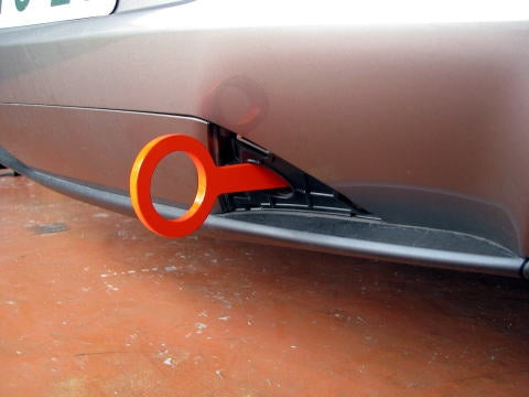 KAWAI WORKS REAR TYPE FIXED TOW HOOK FOR MAZDA RX-8 SE3P KOUKI MA0371-RFR-99