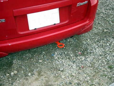 KAWAI WORKS REAR TYPE FIXED TOW HOOK FOR MAZDA DEMIO DY W MA0340-RFR-99