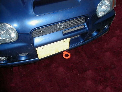 KAWAI WORKS FRONT TYPE FIXED TOW HOOK FOR SUZUKI ALTO H 22S NEW STANDARD  SZ0210-RFF-99