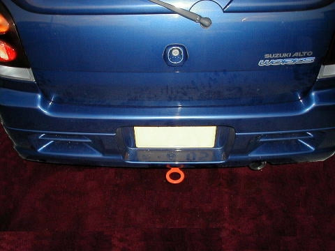 KAWAI WORKS REAR TYPE FIXED TOW HOOK FOR SUZUKI ALTO H 22S NEW STANDARD  SZ0210-RFR-99