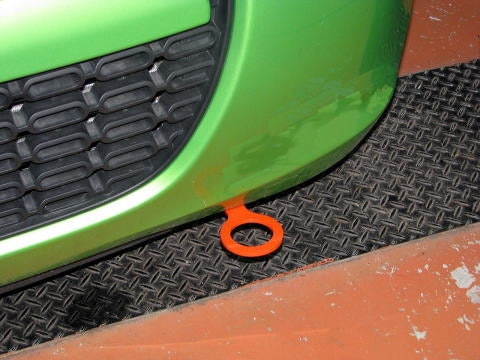 KAWAI WORKS FRONT TYPE FIXED TOW HOOK FOR SUZUKI ALTO HA25S SZ0620-RFF-99 - Black Hawk Japan