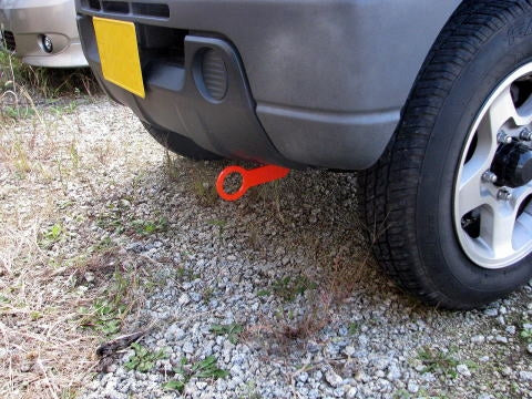 KAWAI WORKS FRONT TYPE FIXED TOW HOOK FOR SUZUKI JIMNY JB23 SZ0180-RFF-99