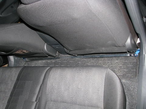 KAWAI WORKS FLOOR BAR FOR TOYOTA COROLLA SPRINTER ZRE NZE14 FIELDER AXIO TY1290-FBM-00 - Black Hawk Japan