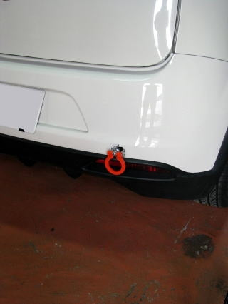 KAWAI WORKS REAR TYPE FOLDABLE TOW HOOK FOR GRANDE PUNTO 199142 IM0910-RFR-88