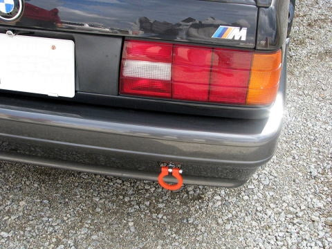 KAWAI WORKS REAR TYPE FOLDABLE TOW HOOK FOR BMW E30 IM0010-RFR-88