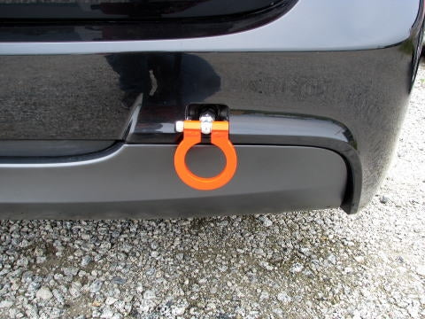 KAWAI WORKS REAR TYPE FOLDABLE TOW HOOK FOR BMW E90 91 IM0650-RFR-88