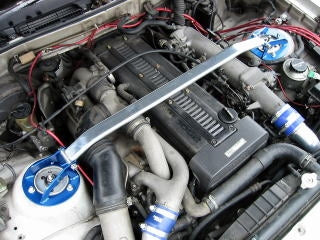KAWAI WORKS FRONT STRUT BAR TYPEOS FOR TOYOTA SOARER SUPRA JZA70 TY0282-FTO-00
