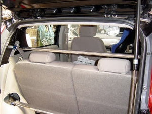 KAWAI WORKS REAR PILLAR BAR FOR SUBARU R1 R2 RC1 RJ1 RC2 RJ2 SU0120-PI0-00 - Black Hawk Japan