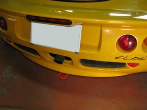 KAWAI WORKS REAR TYPE FIXED TOW HOOK FOR LOTUS ELISE 111 PHASE 1 IM0730-RFR-99 - Black Hawk Japan