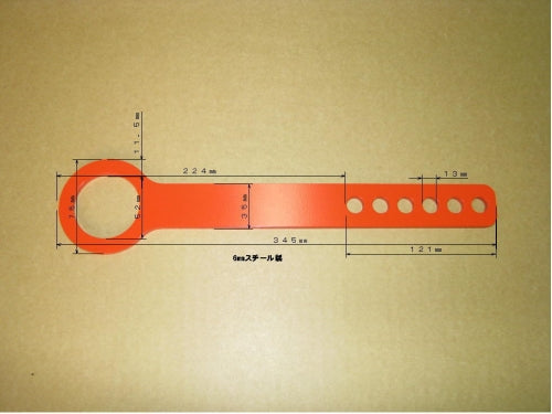 KAWAI WORKS GENERAL TYPE FIXED TOW HOOK ZZ003-FH