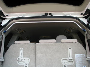KAWAI WORKS REAR PILLAR BAR TYPE SQUARE FOR TOYOTA ESTIMA ACR GSR50 55W TY1220-PIE-00 - Black Hawk Japan