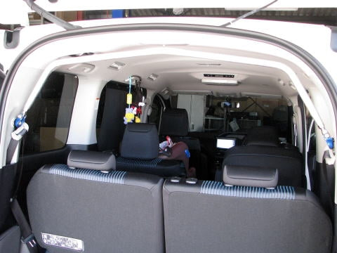 KAWAI WORKS REAR PILLAR BAR TYPE SQUARE FOR TOYOTA NOAH VOXY ZWR ZRR80 85 TY1400-PIE-00