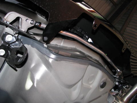 KAWAI WORKS REAR MONOCOQUE BAR FOR TOYOTA PRIUS Α ZVW40 41 TY1280-MOR-00 - Black Hawk Japan