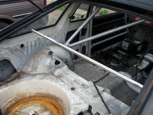 KAWAI WORKS REAR PILLAR BAR FOR NISSAN SUNNY B-310 NS0020-PI0-00 - Black Hawk Japan