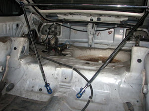 KAWAI WORKS REAR OPTIONAL BAR FOR NISSAN SUNNY B-310 NS0020-OP0-00 - Black Hawk Japan