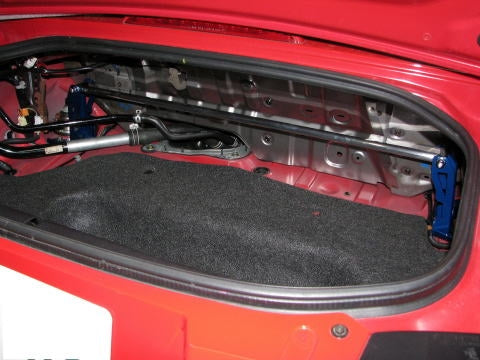 KAWAI WORKS REAR STRUT BAR TYPEOS FOR MAZDA ROADSTER NCEC MA0140-RTO-00