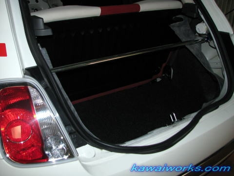 KAWAI WORKS REAR PILLAR BAR FOR FIAT 500 595ABARTH ABA-312  IM0680-PI0-00
