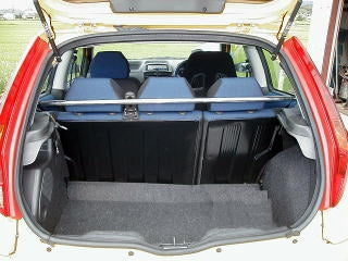 KAWAI WORKS REAR PILLAR BAR FOR FIAT PUNTO 188A1 ABARTH IM0600-PI0-00 - Black Hawk Japan
