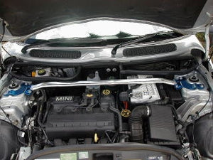 KAWAI WORKS FRONT STRUT BAR TYPEOS FOR BMW MINI RE RA16 IM0380-FTO-00 - Black Hawk Japan