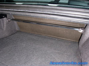 KAWAI WORKS REAR STRUT BAR TYPEOS FOR BMW 3 E30 IM0011-RTO-00