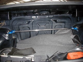 KAWAI WORKS REAR STRUT BAR TYPEOS FOR BMW 3 E36 6CYL  IM0010-RTO-00