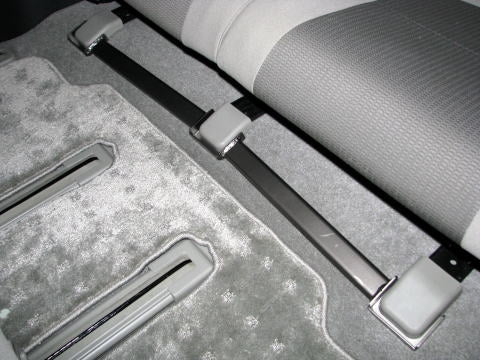 KAWAI WORKS REAR MONOCOQUE BAR FOR MAZDA PREMACY CREW MA0440-MOR-06 - Black Hawk Japan
