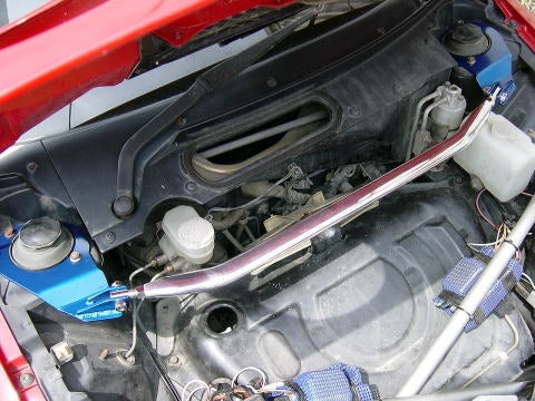 KAWAI WORKS FRONT STRUT BAR TYPEPG FOR MAZDA AZ-1 PG6SA MA0150-FTP-00