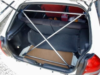KAWAI WORKS REAR CROSSBAR FOR HONDA CIVIC EK9 TYPE-R HN0190-CR0-00 - Black Hawk Japan