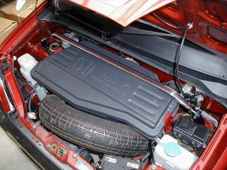 KAWAI WORKS FRONT STRUT BAR TYPEPG FOR HONDA HONDA Z PA1 HN0370-FTP-00 - Black Hawk Japan