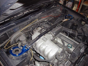 KAWAI WORKS FRONT STRUT BAR TYPEOS FOR NISSAN LAUREL C33 NS0530-FTO-00 - Black Hawk Japan