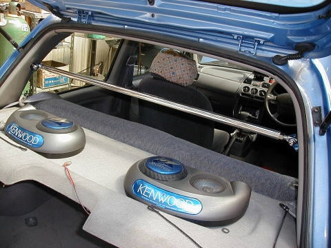 KAWAI WORKS REAR PILLAR BAR FOR NISSAN MARCH K-11 NS0080-PI0-00
