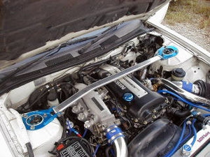 KAWAI WORKS FRONT STRUT BAR TYPEOS FOR NISSAN SILVIA S14 NS0380-FTO-00