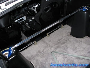KAWAI WORKS REAR STRUT BAR TYPESTD FOR NISSAN FAIRLADY Z S130 RETROFIT CAB  NS0300-RTS-00 - Black Hawk Japan