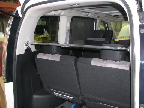 KAWAI WORKS REAR PILLAR BAR TYPE STRAIGHT FOR NISSAN SERENA C26 NS0840-PIC-00
