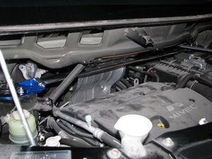 KAWAI WORKS FRONT STRUT BAR TYPEOS FOR MITSUBISHI DELICA D:5 CV5W MT0430-FTO-00 - Black Hawk Japan