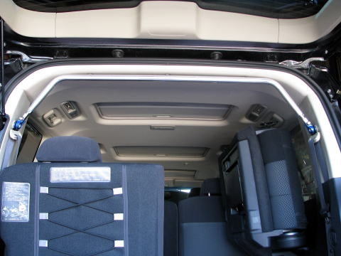 KAWAI WORKS REAR PILLAR BAR TYPE SQUARE FOR MITSUBISHI DELICA D:5 CV1W DIESEL  MT0430-PIE-00