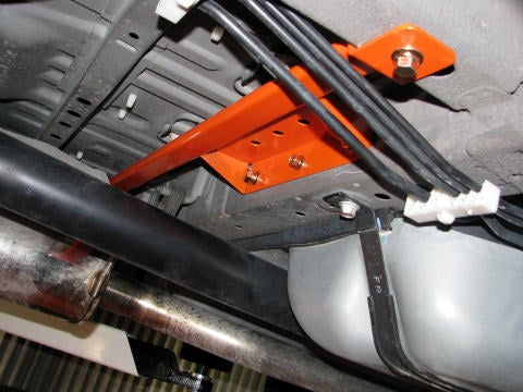 KAWAI WORKS REAR MONOCOQUE BAR FOR MITSUBISHI DELICA D:5 CV5W MT0430-MOR-00 - Black Hawk Japan