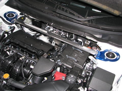 KAWAI WORKS FRONT STRUT BAR TYPEOS FOR MITSUBISHI OUTLANDER CW5W MT0460-FTO-00