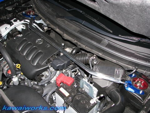 KAWAI WORKS FRONT STRUT BAR TYPEPG FOR NISSAN X-TRAIL NT31 NS0760-FTP-00