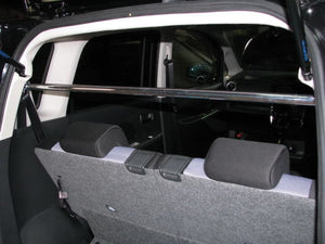 KAWAI WORKS REAR PILLAR BAR TYPE STRAIGHT FOR MITSUBISHI EK CUSTOM WAGON B11W NS0820-PIC-00 - Black Hawk Japan