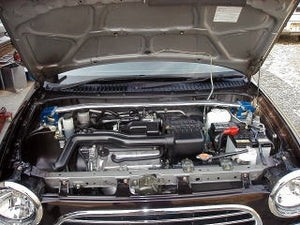 KAWAI WORKS FRONT STRUT BAR TYPEOS FOR DAIHATSU OPTI L800 DA0100-FTO-00